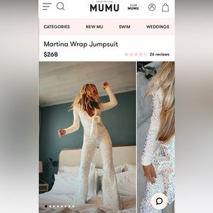 Show Me Your Mumu Martina Wrap Jumpsuit